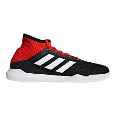 adidas Men's Predator Tango 18.3 Turf Soccer Shoes - Black/White 