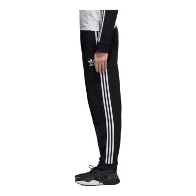 adidas men's 3 stripe fleece pants
