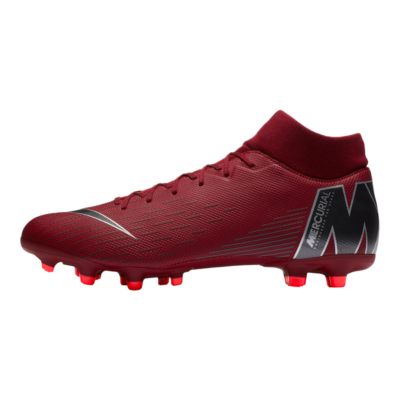 burgundy soccer cleats