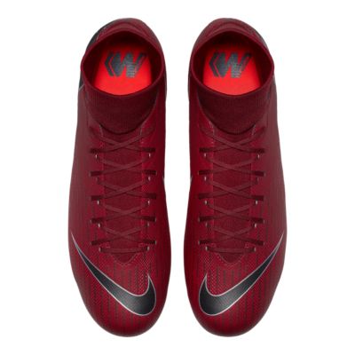 maroon soccer cleats