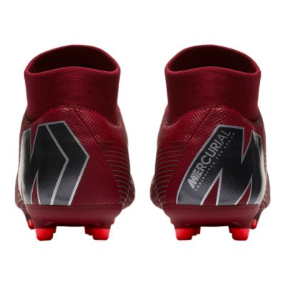 maroon soccer cleats