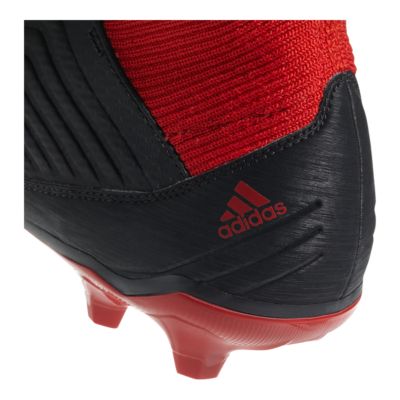 red and white adidas soccer cleats