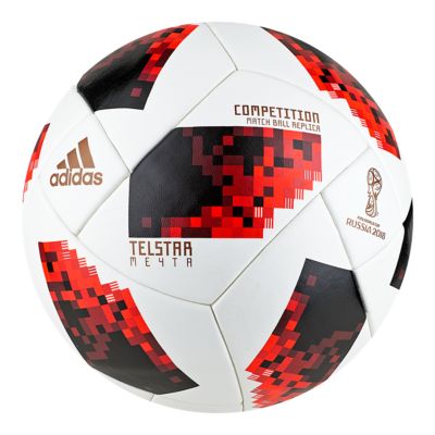 red adidas soccer ball