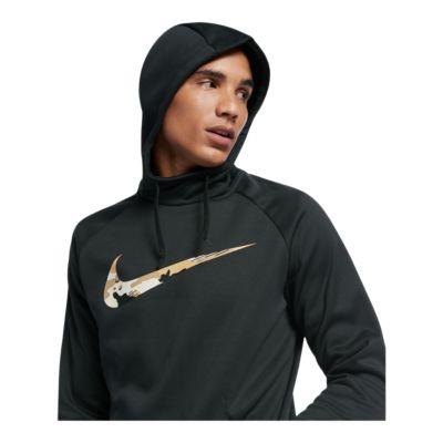 nike men's camo pullover hoodie