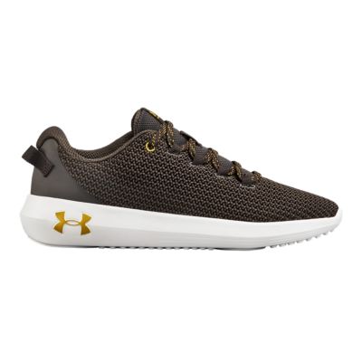 under armour shoes black and gold