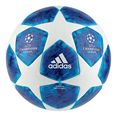 adidas blue soccer ball