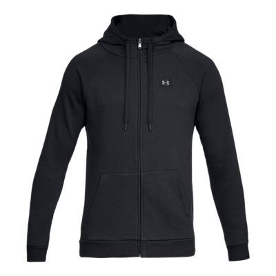 under armour men's rival fleece fitted full zip hoodie