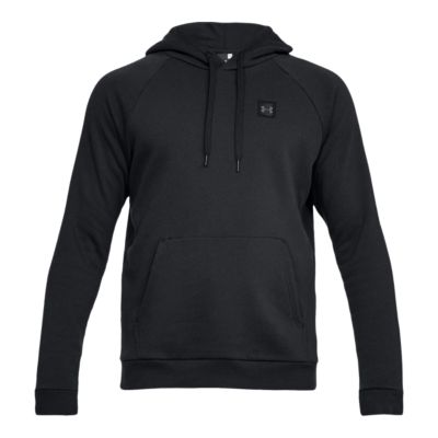 mens black under armour zip up hoodie