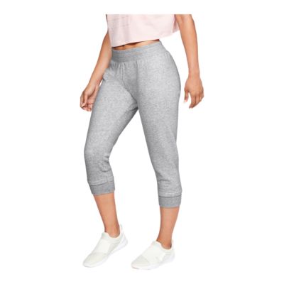 under armour women's rival fleece crop pants