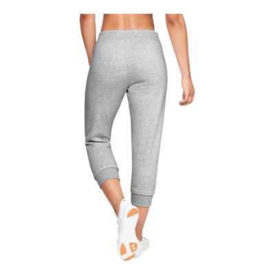 under armour women's rival fleece crop pants