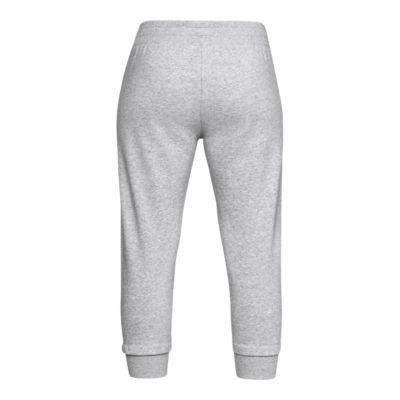 under armour women's rival fleece crop pants