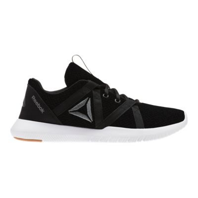 black reebok womens