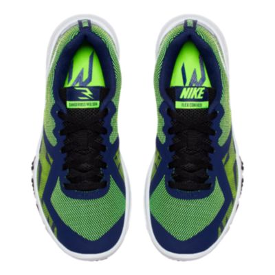 nike flex control blue