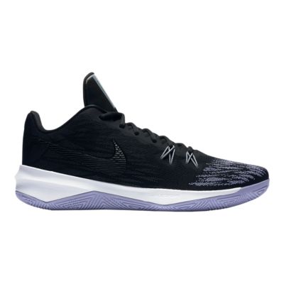 Nike Men's Zoom Evidence II Basketball Shoes - Black/White | Sport Chek