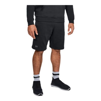 ua fleece shorts