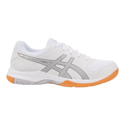 asics gel rocket white