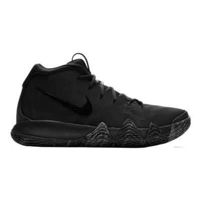 black basketball shoes