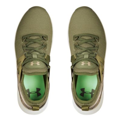 olive green under armour shoes