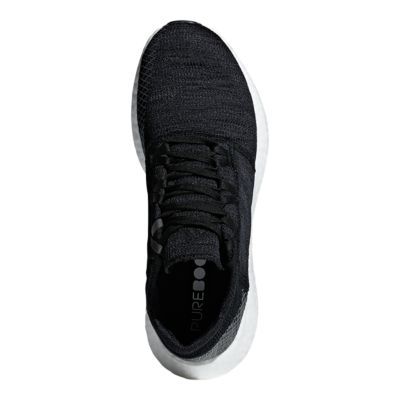 all black adidas running shoes mens