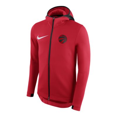 raptors nike men's showtime full zip hoody