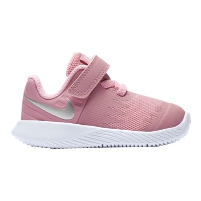 nike star runner pink silver