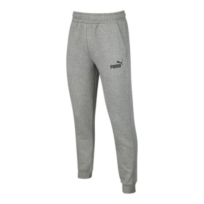 puma men's essentials fleece pants