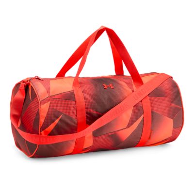 under armour red duffle bag