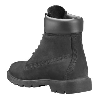 timberland 6 inch boots black mens