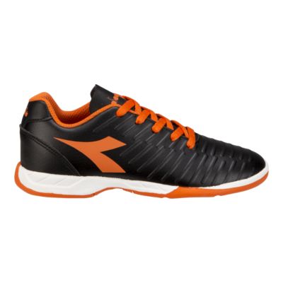 diadora black school shoes