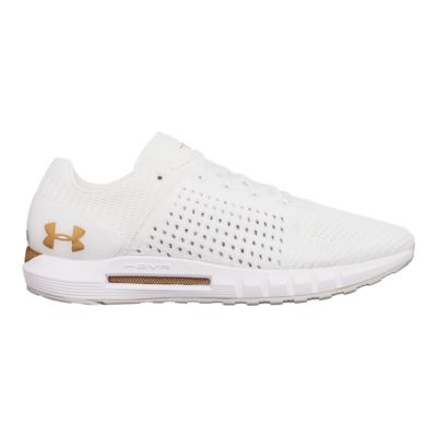 under armour white and gold shoes