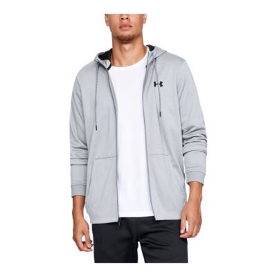 under armour fleece full zip hoodie