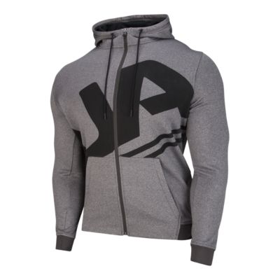 men's under armour black zip up hoodie