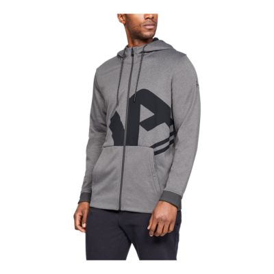 under armour fleece zip hoodie