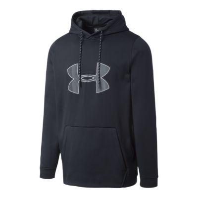 under armour mens black hoodie