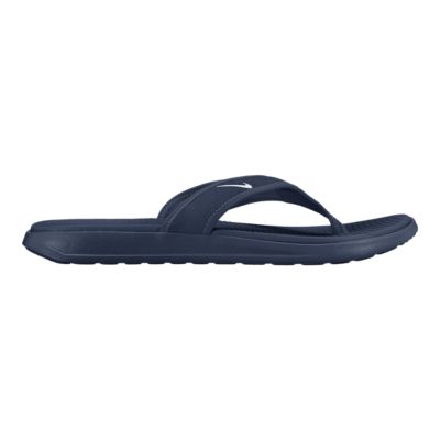 nike celso flip flops navy