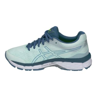asics womens running shoes blue