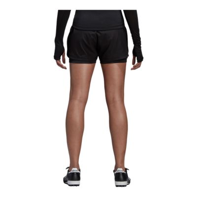 adidas tango shorts with tights