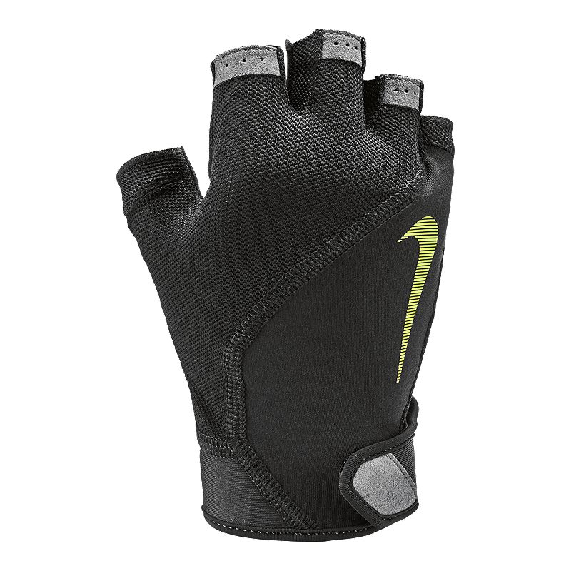 Nike Men's Elemental Fitness Gloves - Grey/Black/Volt | Sport Chek