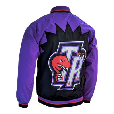 toronto raptors mitchell and ness warm up jacket