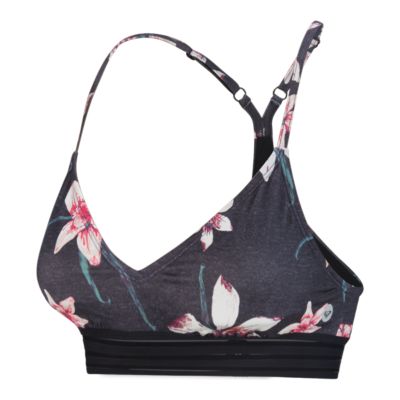 roxy fitness athletic tri bikini top