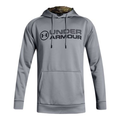 under armour men's armour fleece stacked hoodie