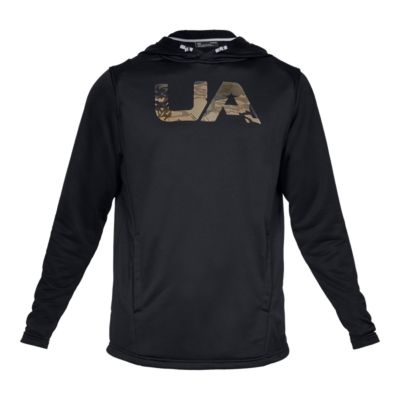 under armour black camo hoodie