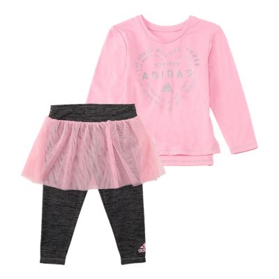 baby girl adidas set