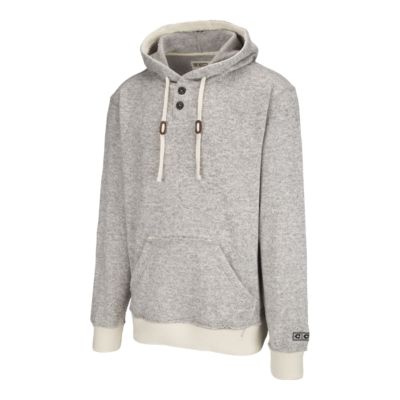 knitted pullover hoodie