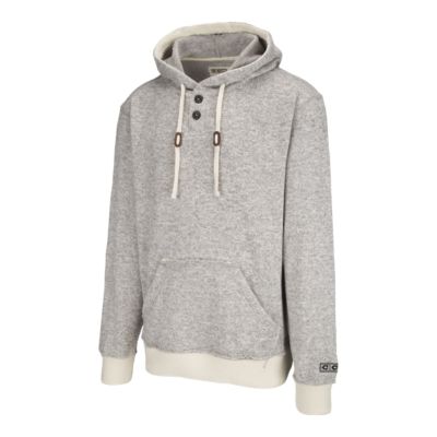 sweater knit hoodie