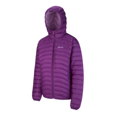 marmot women's aruna hooded down jacket