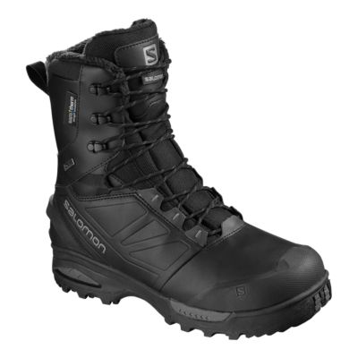 salomon men's white tracks ts cswp winter boots