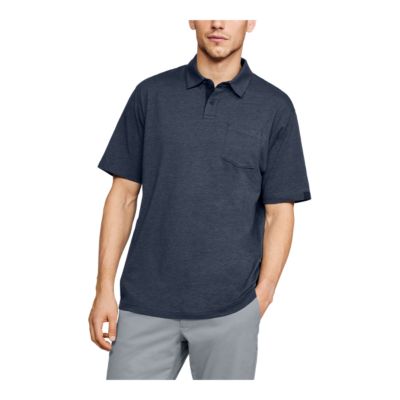 under armour polo with pocket