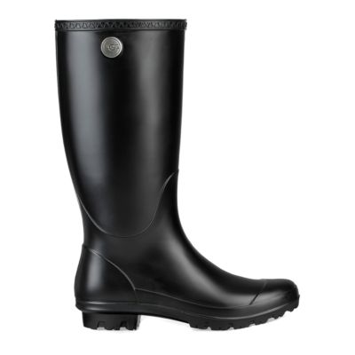 matte black ugg rain boots