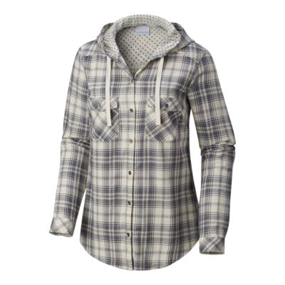 columbia hooded shirt